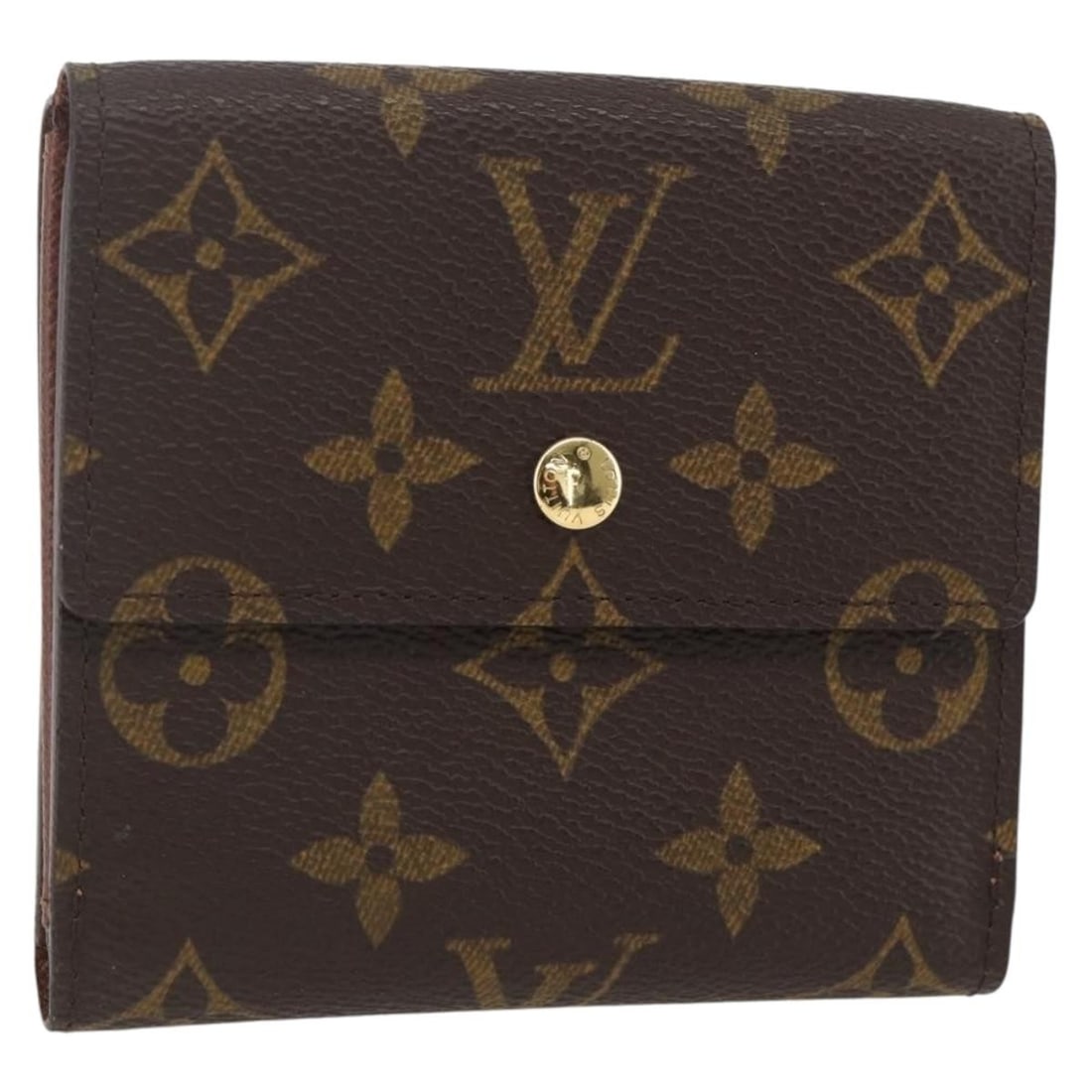 LOUIS VUITTON Monogram Canvas Wallet M61652 Auth France (1 of 18)