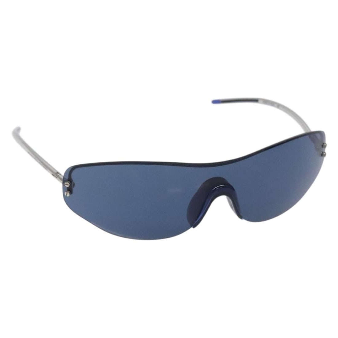 LOUIS VUITTON M80591 LV Cup Blue Plastic Sunglasses Italy (1 of 11)