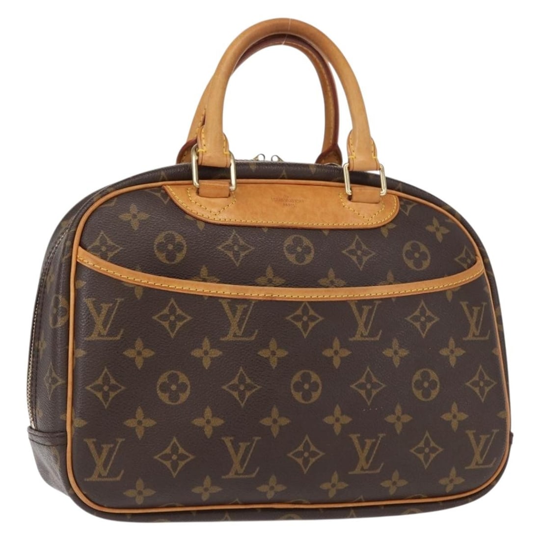 LOUIS VUITTON Monogram Trouville Hand Bag M42228 Auth Dust Bag (1 of 18)