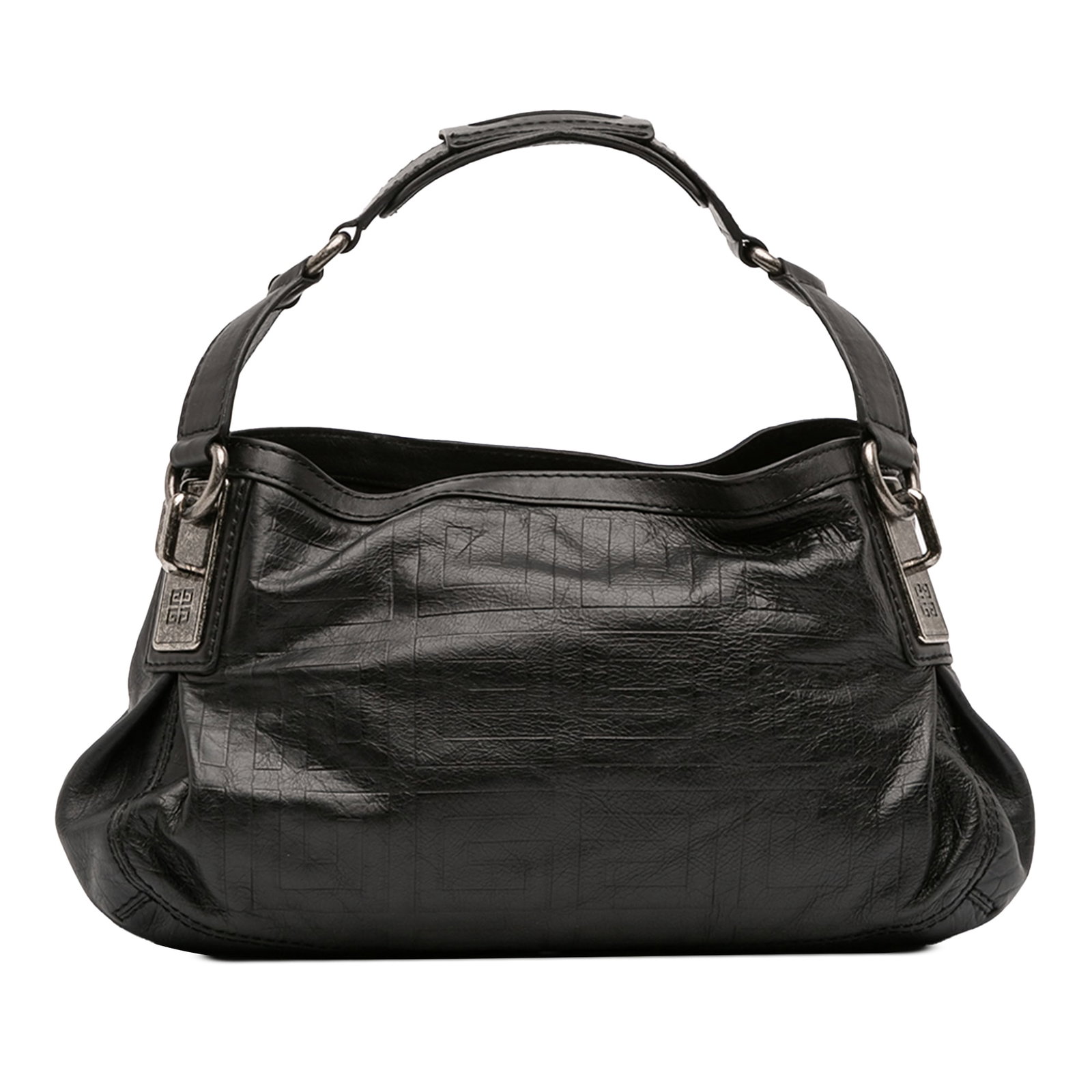 Givenchy Black Leather Handbag with Zip Closure (1 of 13)