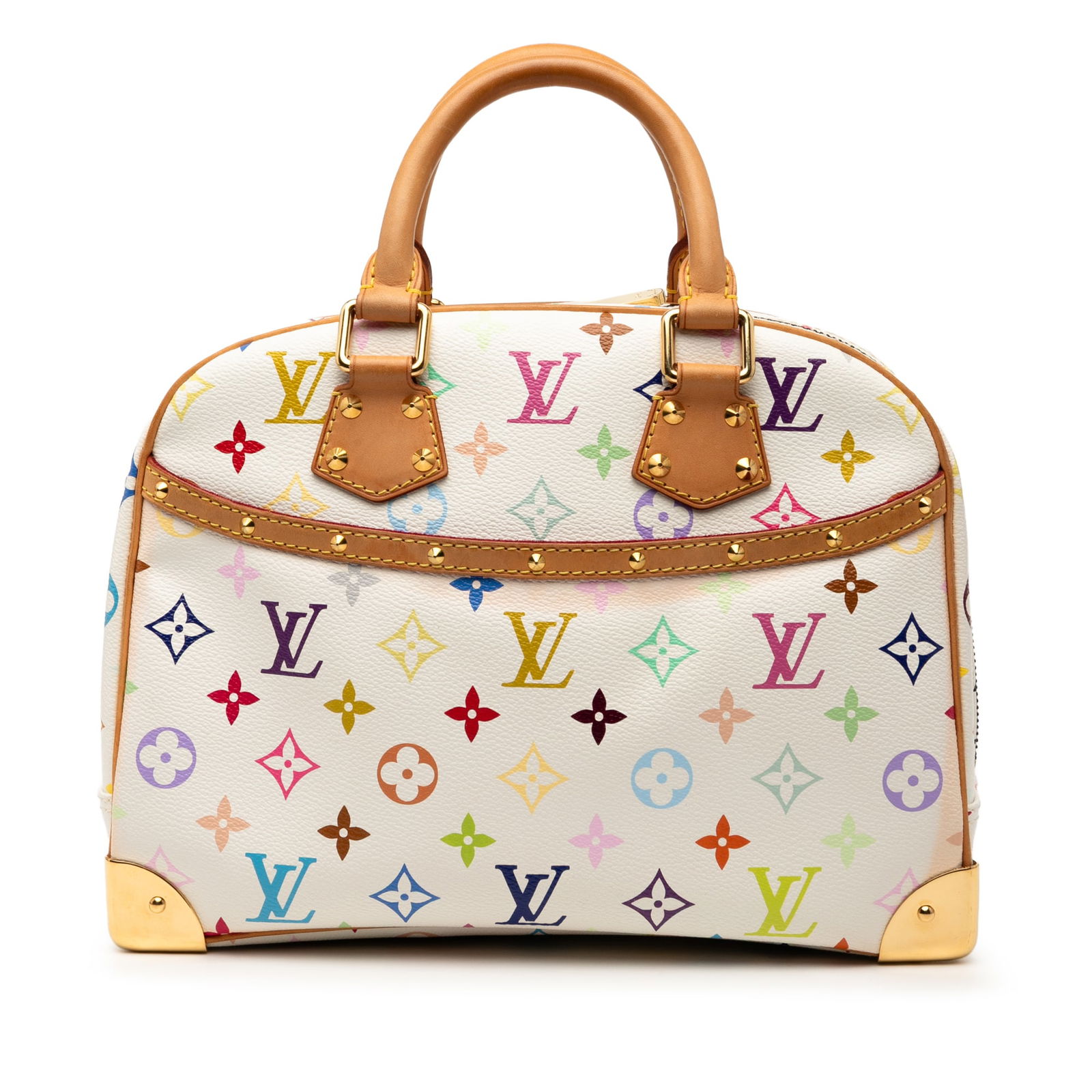 Louis Vuitton Multicolore Canvas Trouville Handbag with Vachetta Leather Trim (1 of 7)