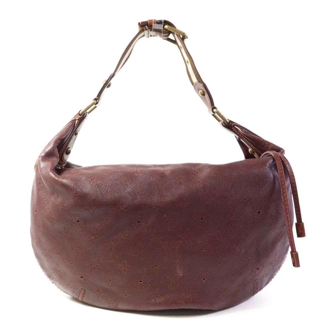 LOUIS VUITTON Onatah GM Shoulder Bag M40001 Red Calfskin (1 of 18)