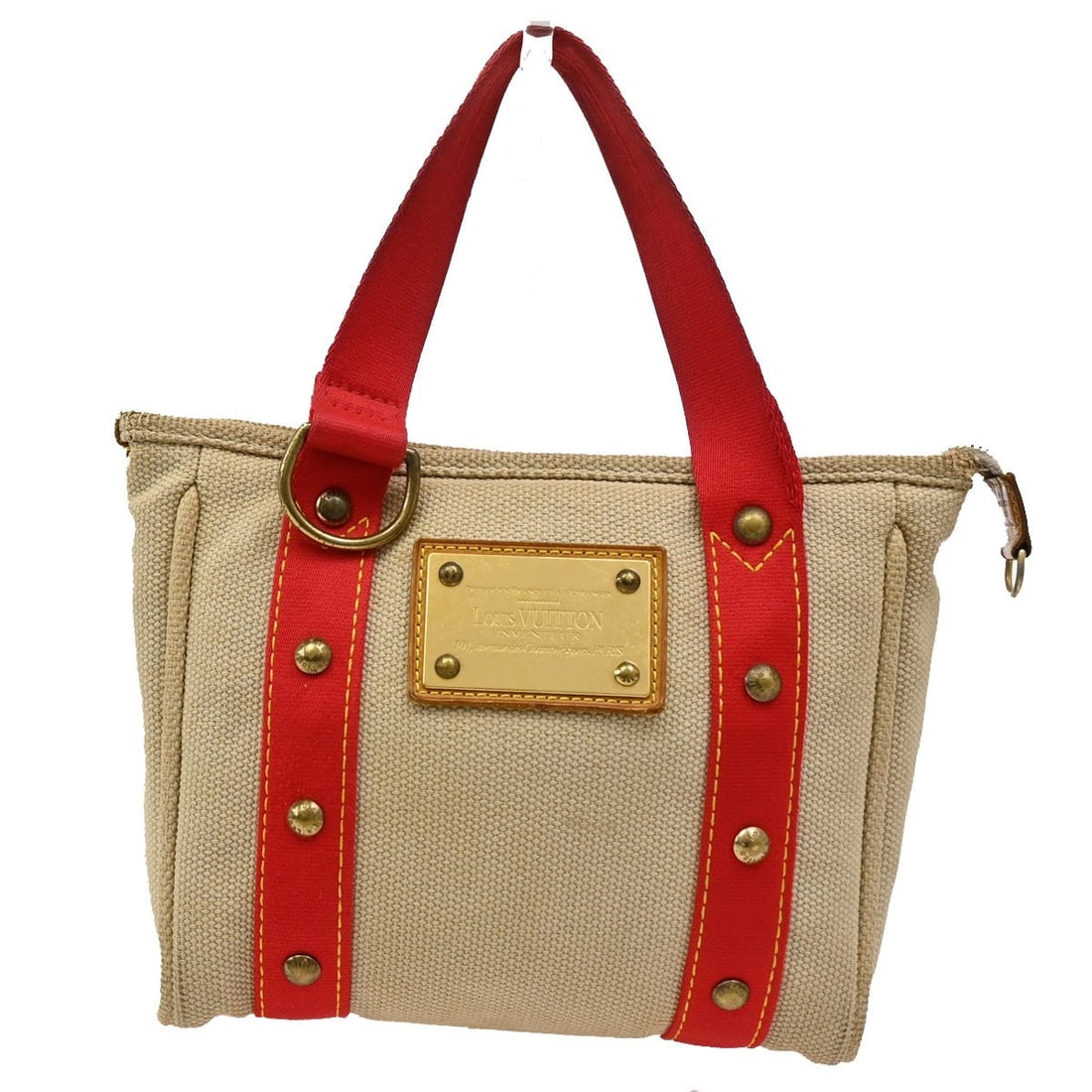 Cabas PM Red Tote by Louis Vuitton Pre-Owned (1 of 1)