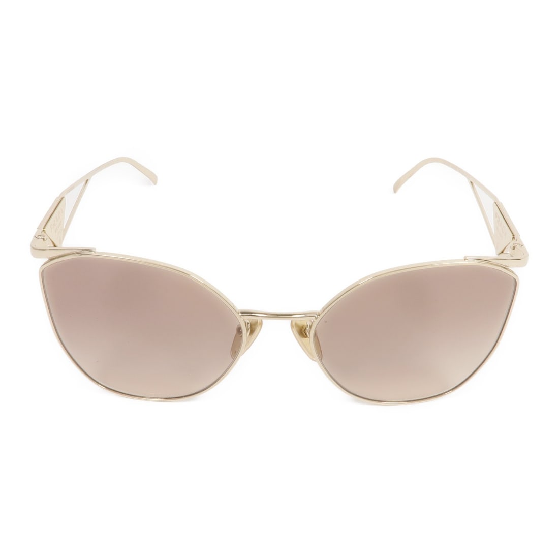 PRADA Brown Gold Sunglasses Accessories Made in Italy (1 of 10)