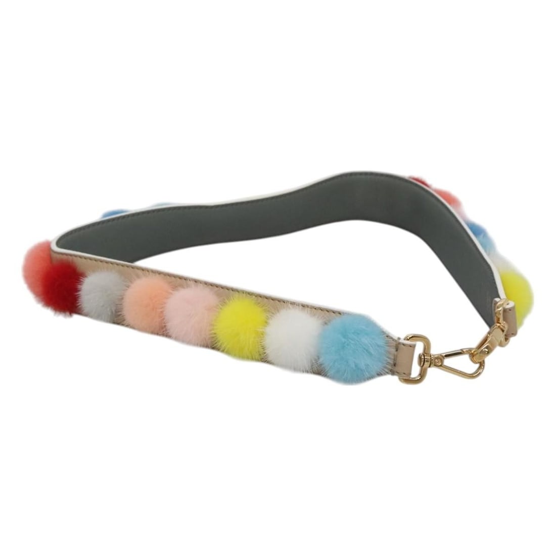 FENDI Multicolor Leather Shoulder Strap Made in Italy (1 of 11)