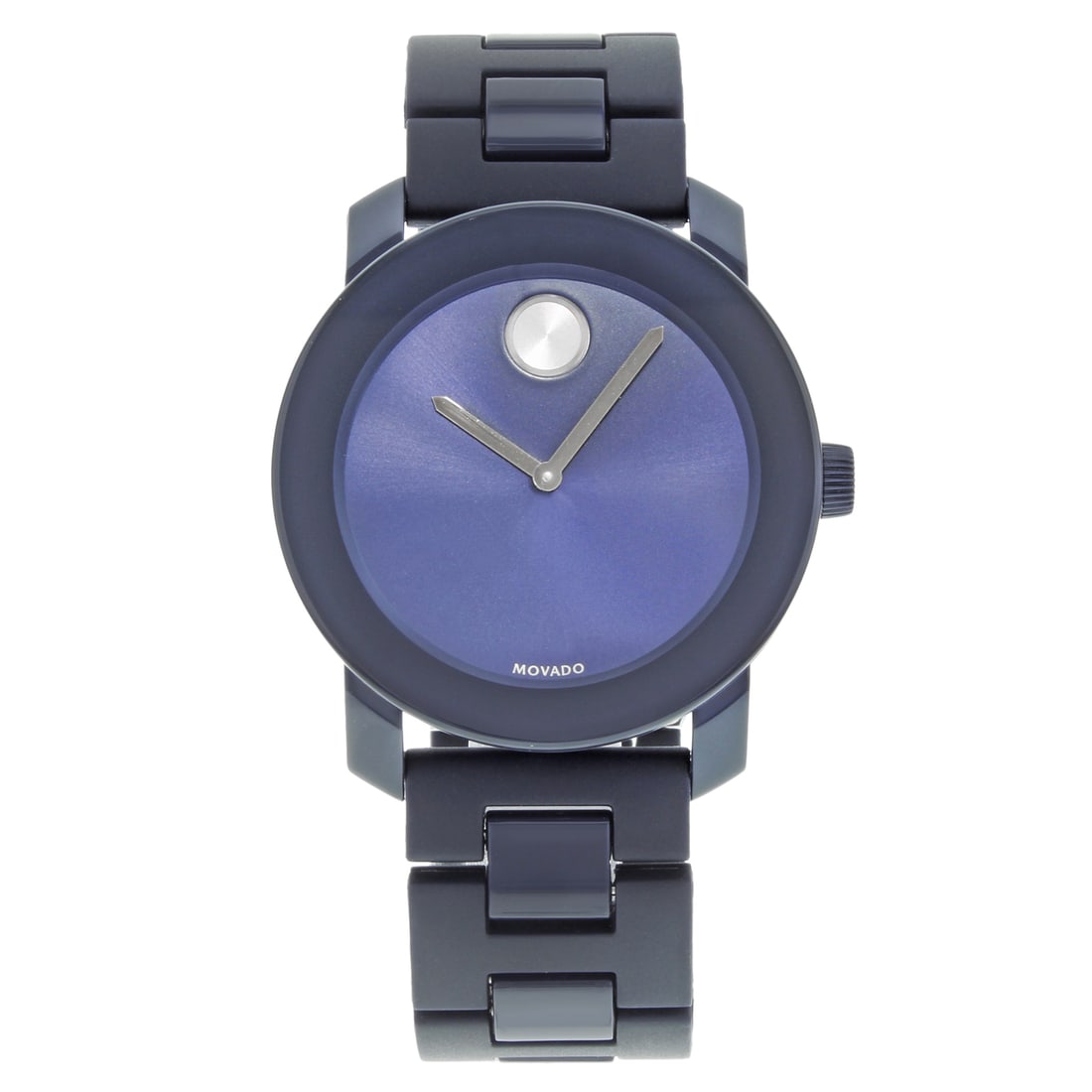 Movado Bold Blue Dial Quartz Men's Watch 3600444 Plastic Band: Movado Bold Blue Dial Quartz Men's Watch 3600444 Plastic Band Discover the Movado Bold Men's Watch, featuring a striking navy blue dial and a casual design perfect for everyday wear. This wristwatch s