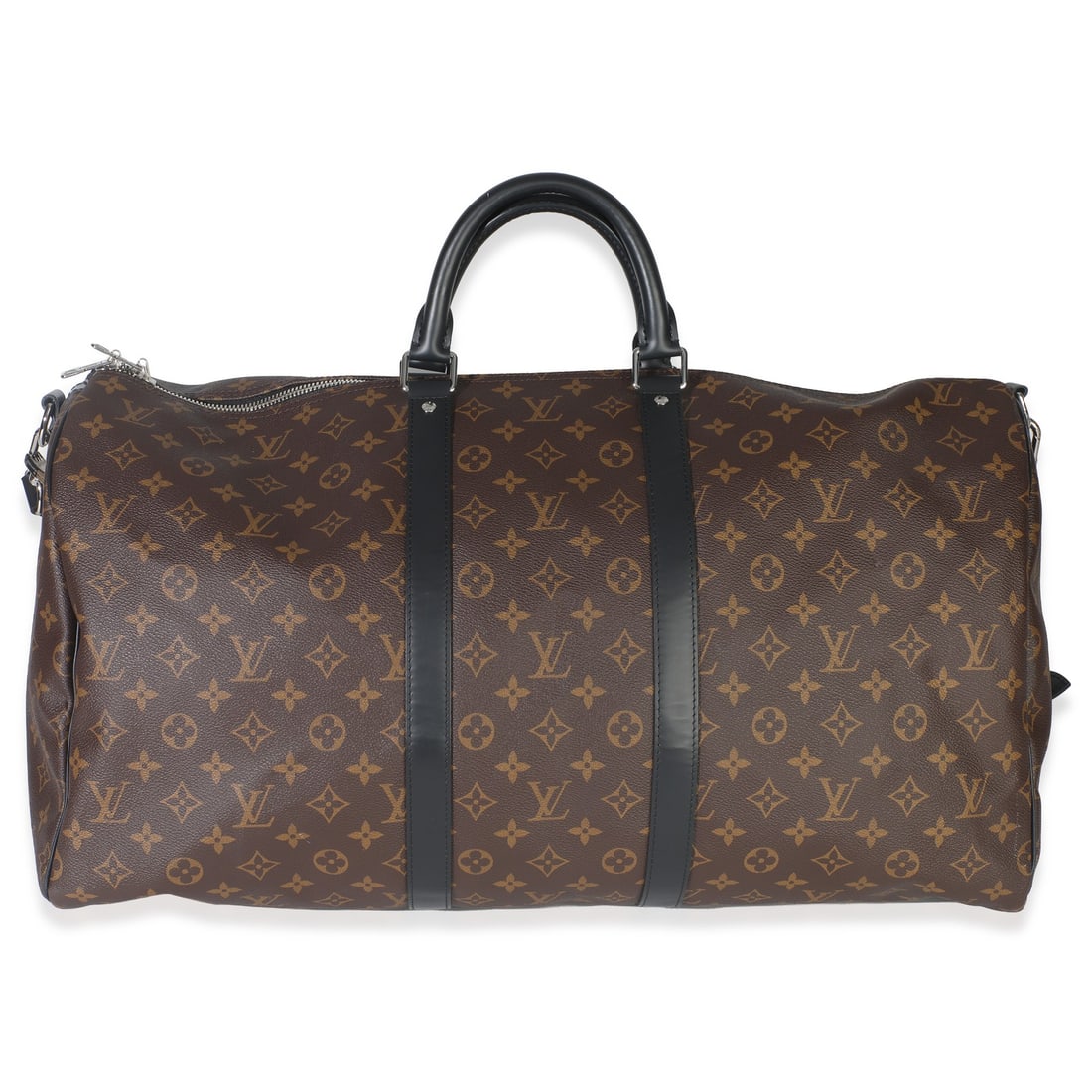 Louis Vuitton Keepall Bandouliere 55 Macassar Monogram Canvas Duffle Bag (1 of 9)