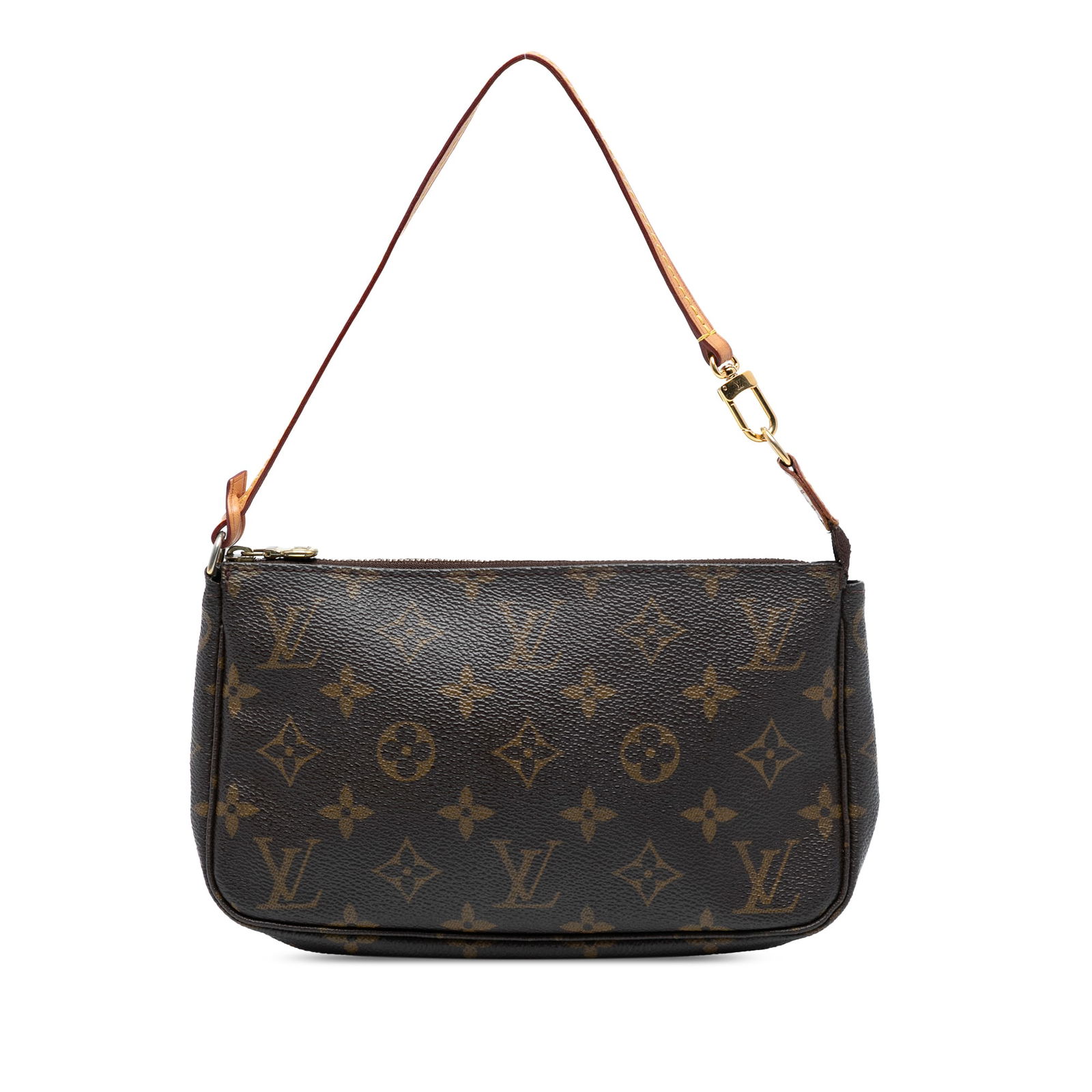 Louis Vuitton Monogram Pochette Accessoires Brown Canvas Bag (1 of 7)