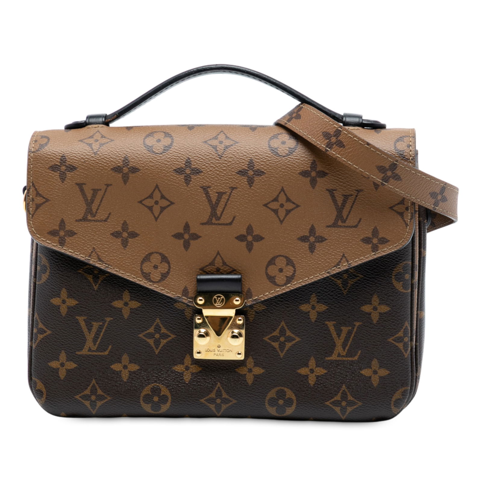 Louis Vuitton Pochette Metis Monogram Reverse Canvas Shoulder Bag (1 of 8)