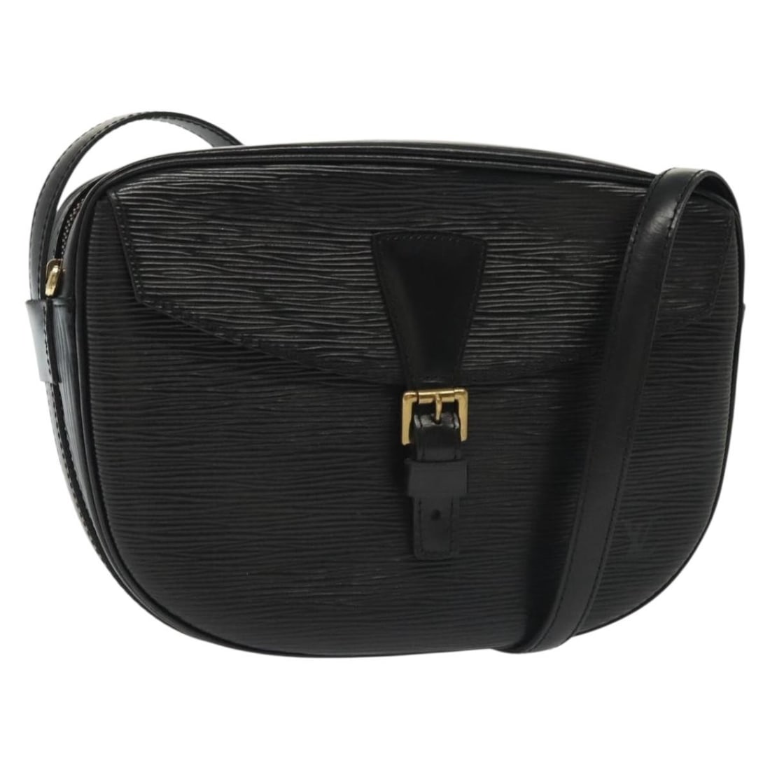 LOUIS VUITTON Epi Jeune Fille MM Shoulder Bag Black M52152 Made in France (1 of 18)