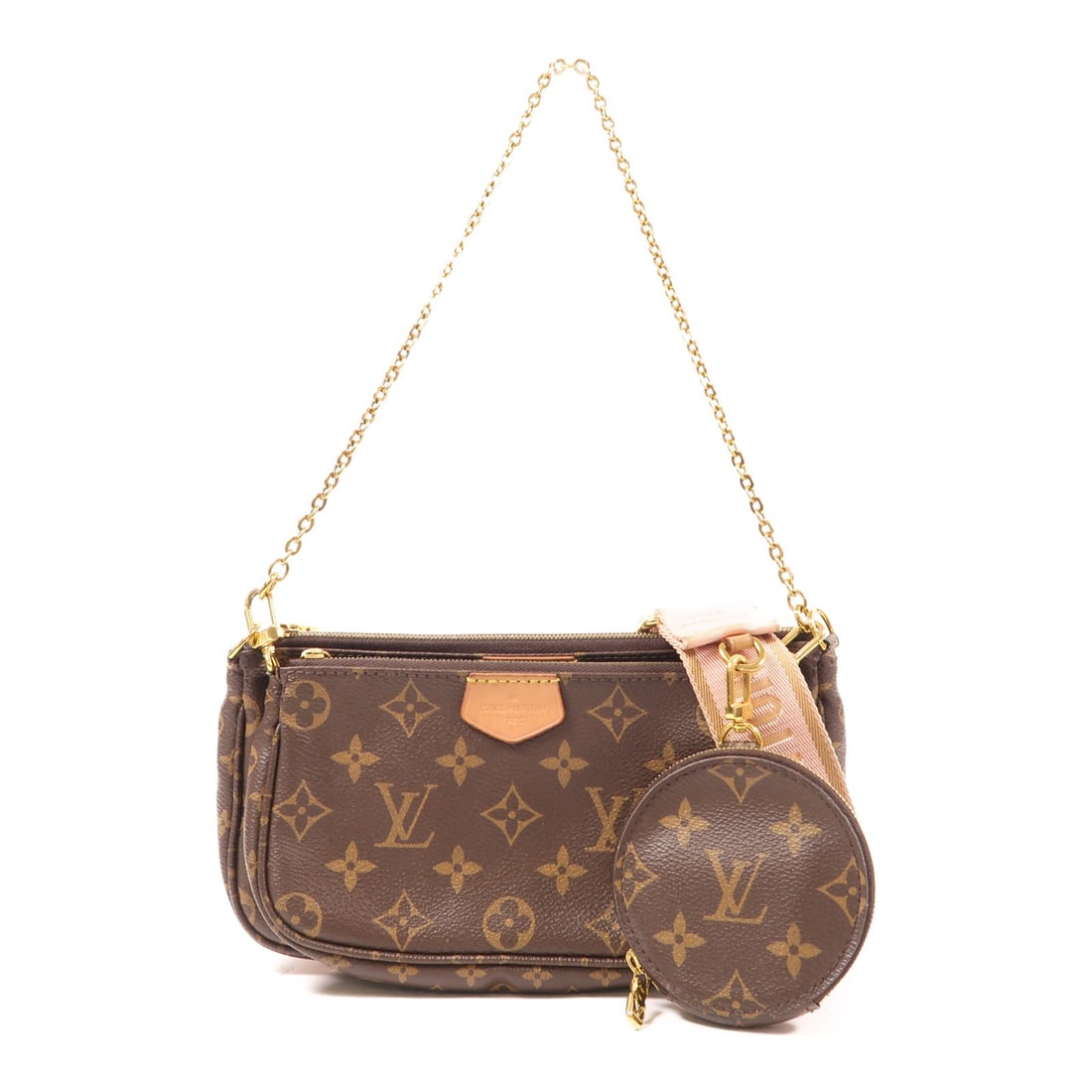 Louis Vuitton Multi Pochette Accessoires M44840 2 Way Shoulder Bag Monogram Brown (1 of 15)