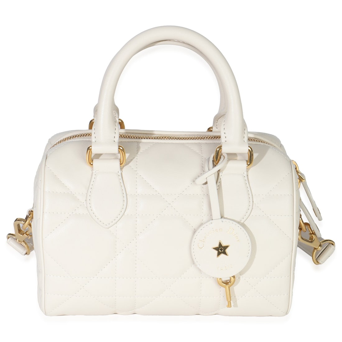 Dior Groove 20 Leather Shoulder Bag in Dusty Ivory Macrocannage: Dior Groove 20 Leather Shoulder Bag in Dusty Ivory Macrocannage This Christian Dior Groove 20 Bag features dusty ivory Macrocannage calfskin leather in a neutral and white color palette. Designed for