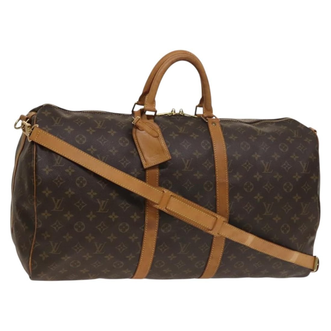 Louis Vuitton Multicolour Keepall Travel Bag with Shoulder Strap: Louis Vuitton Multicolour Keepall Travel Bag with Shoulder Strap Louis Vuitton Keepall travel bag in multicolour design. The exterior shows signs of use, including rubbing, sunburn, stains, scratches,