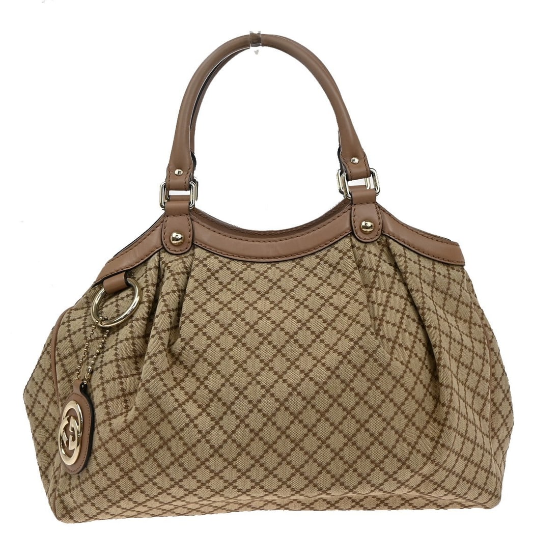 Brown Gucci Sukey Tote Bag with Handles (1 of 1)