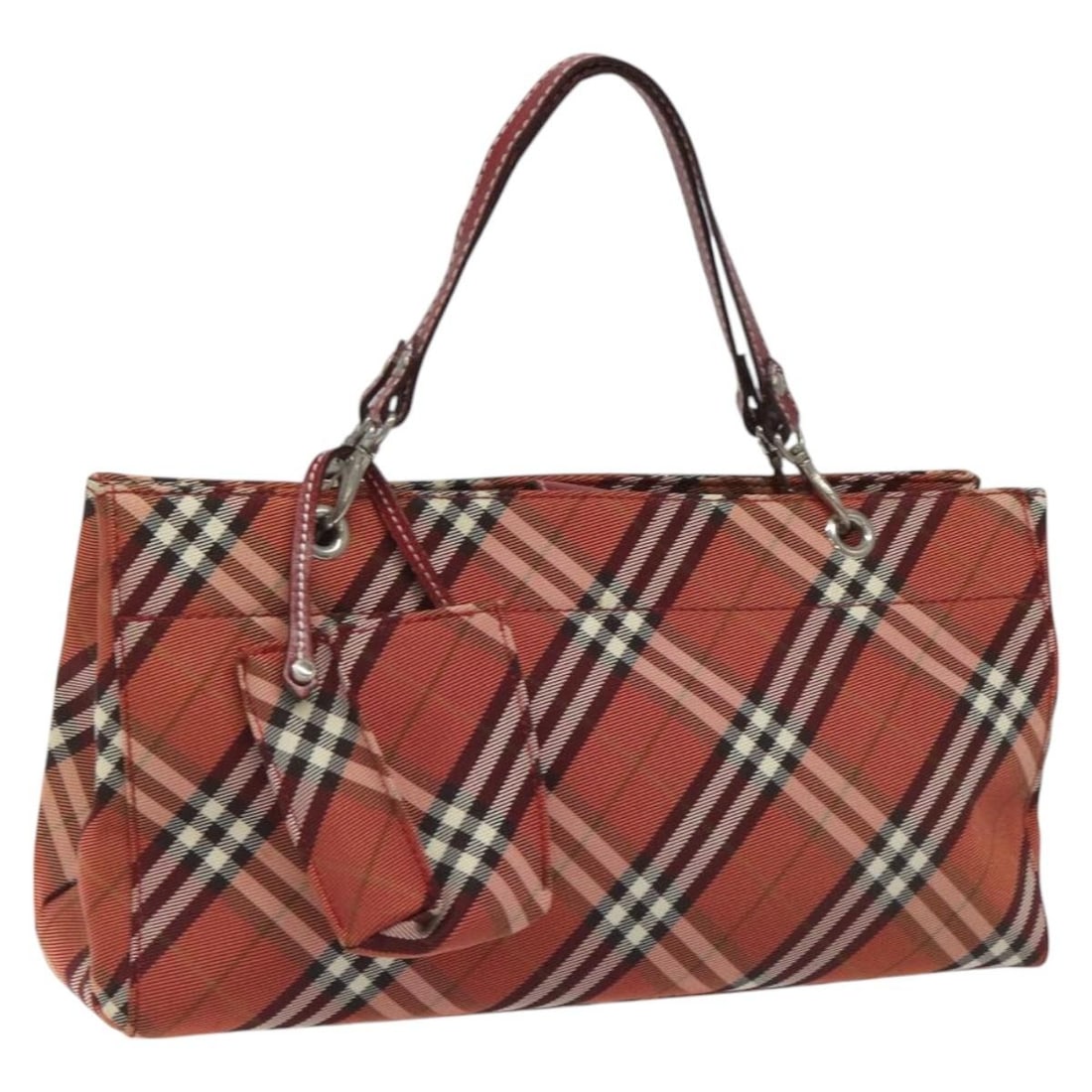 Red Nova Check Handbag by Burberry (1 of 1)