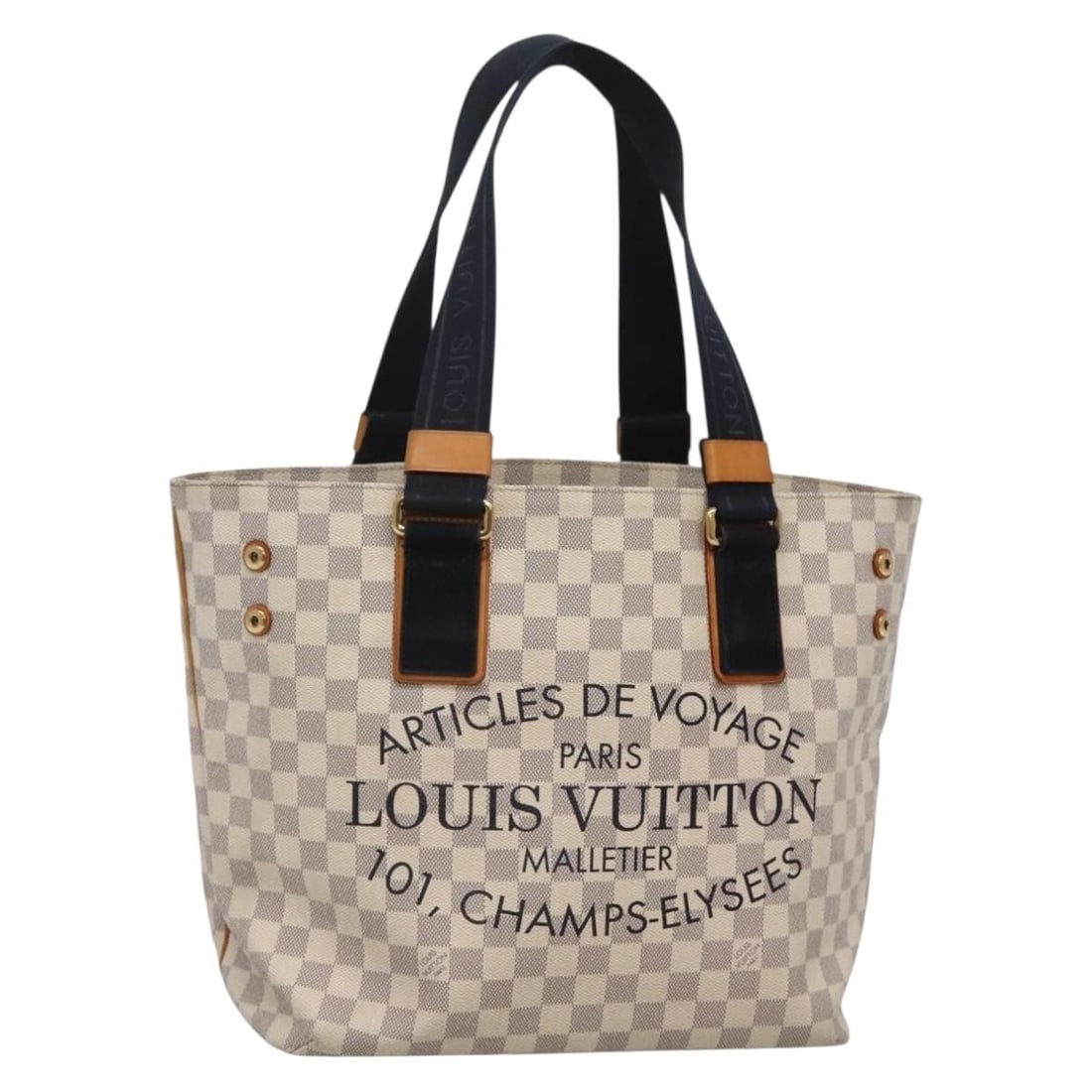 LOUIS VUITTON Damier Azur Cabas PM Tote Bag N41179 Made in France (1 of 18)
