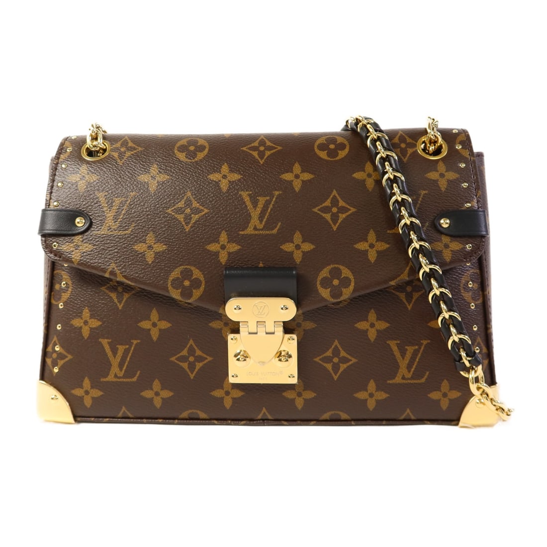 LOUIS VUITTON Monogram Trunkie Shoulder Bag M14526 Brown GHW (1 of 14)