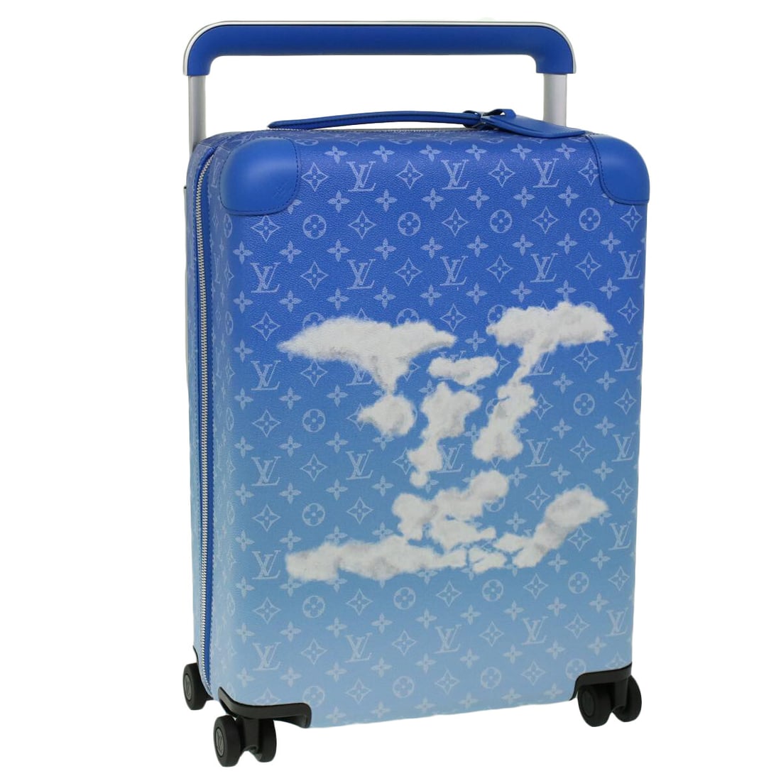 Louis Vuitton Monogram Clouds Horizon 55 Suitcase Blue M20411 with Dust Bag (1 of 18)
