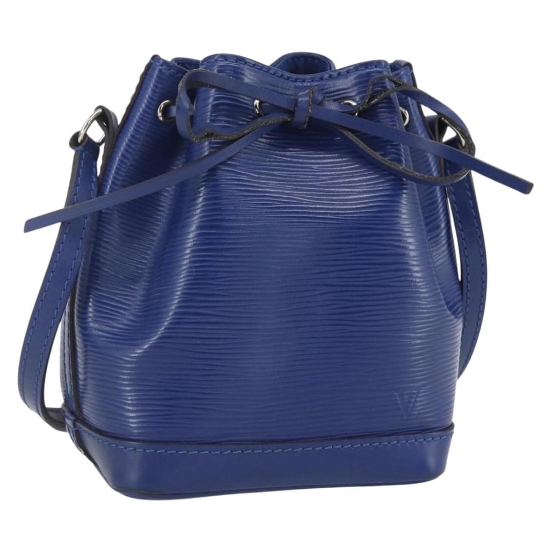 LOUIS VUITTON Epi Nanonoe Shoulder Bag Blue Safir with Dust Bag (1 of 18)