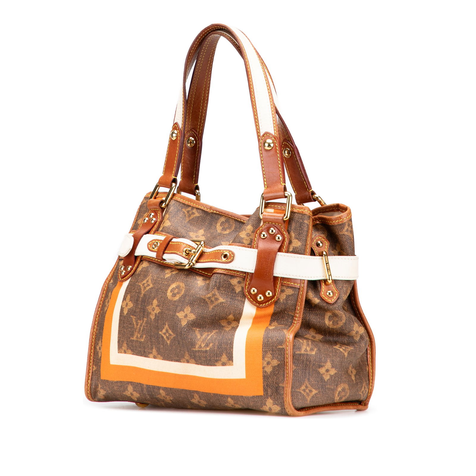Louis Vuitton Limited Edition Monogram Tisse Rayures PM Bag (1 of 12)