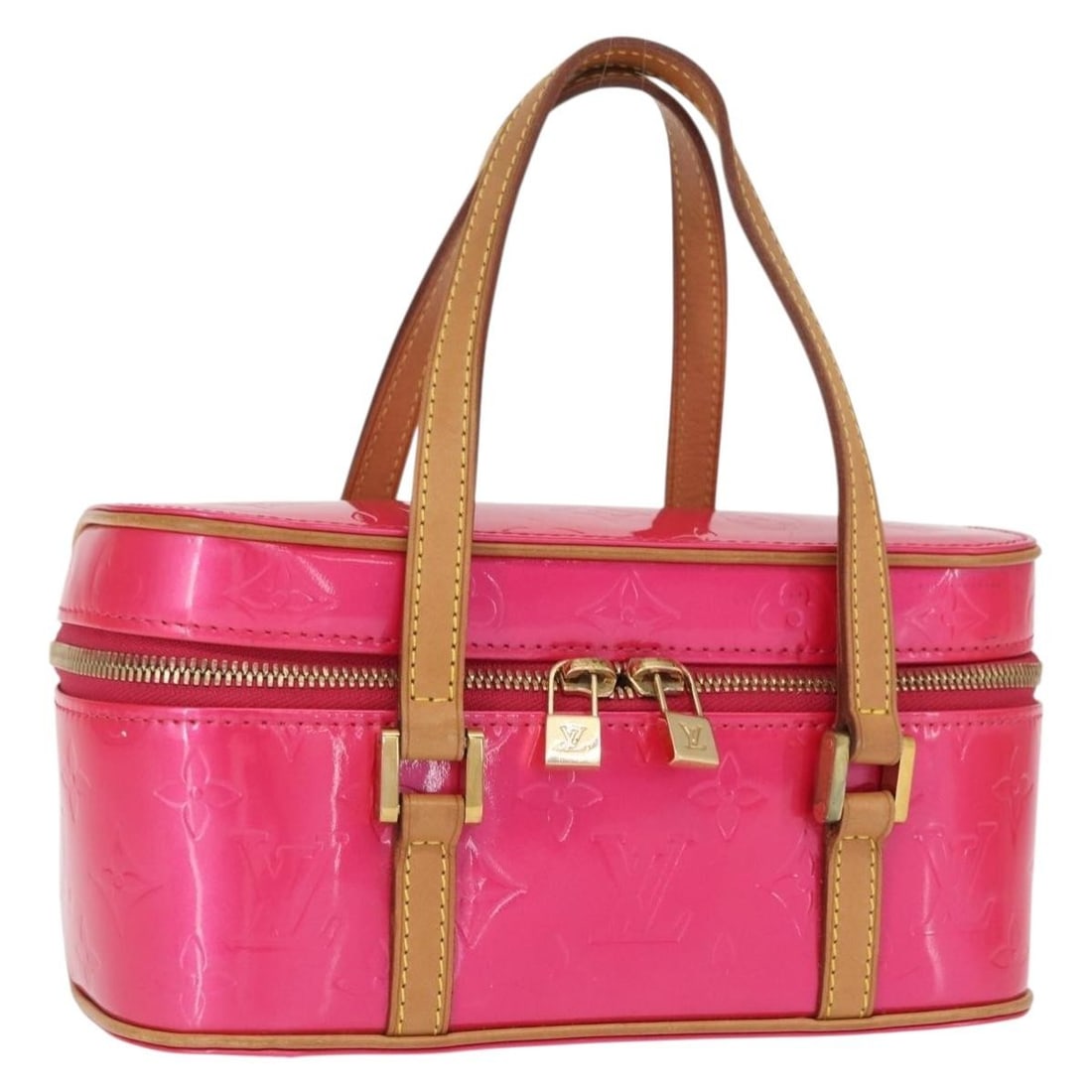 Fuchsia Vernis Sullivan Horizontal PM Handbag by Louis Vuitton (1 of 1)