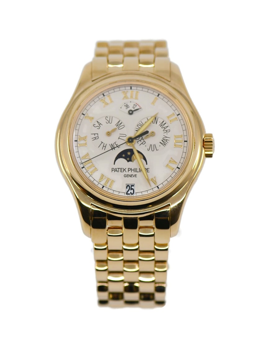 Patek Philippe Annual Calendar 18K Gold Watch 5036/1J with Box and Papers (1 of 6)