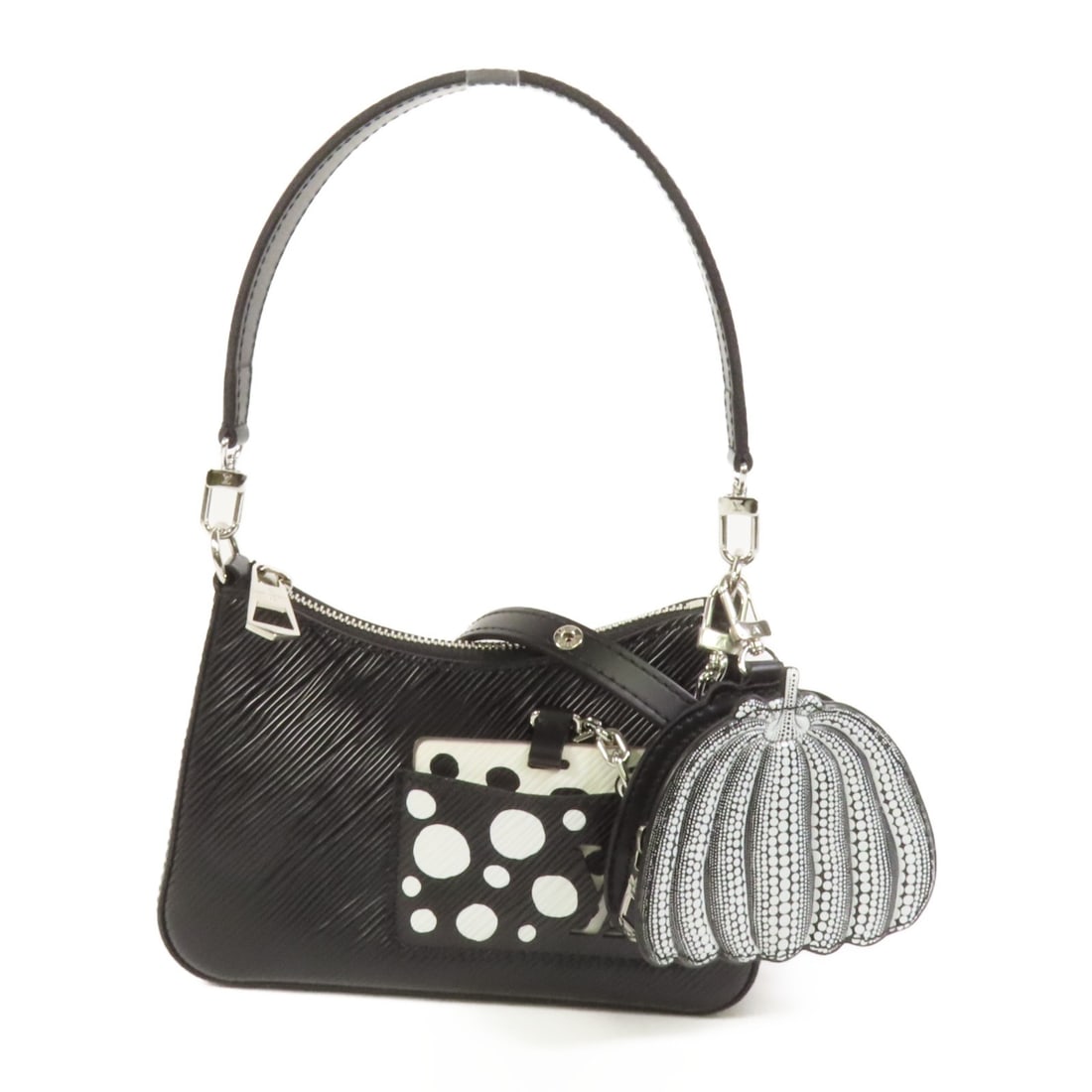 LOUIS VUITTON LV x YK Marellini 2 Way Shoulder Handbag M21703 Black Epi Leather (1 of 17)