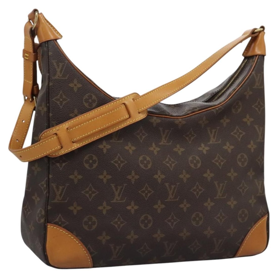 LOUIS VUITTON Monogram Boulogne 35 Shoulder Bag M51260 Auth (1 of 18)