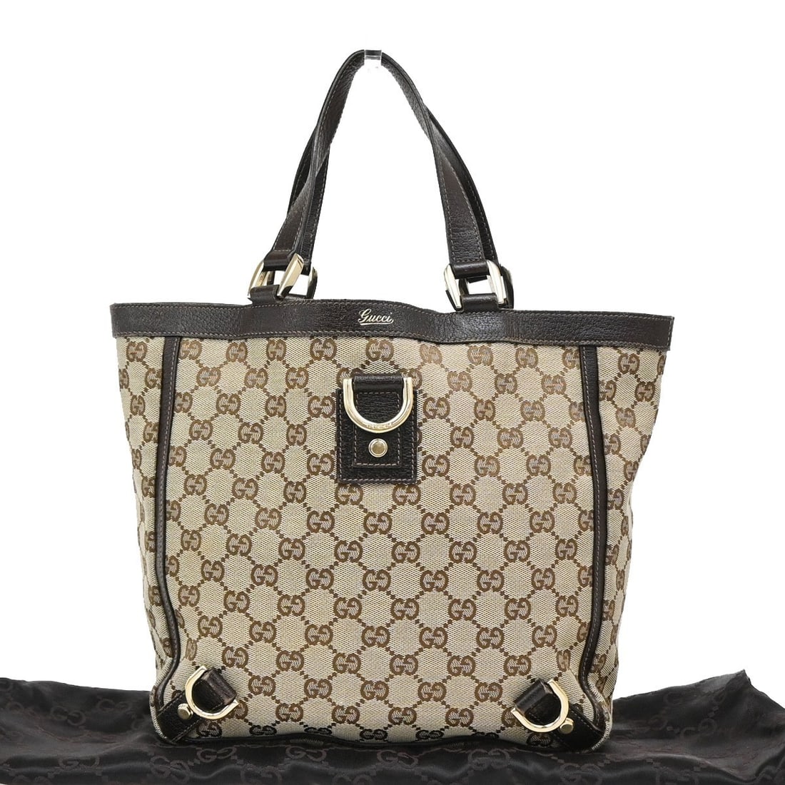 Abbey D-Ring Tote Bag by Gucci in Brown (1 of 1)