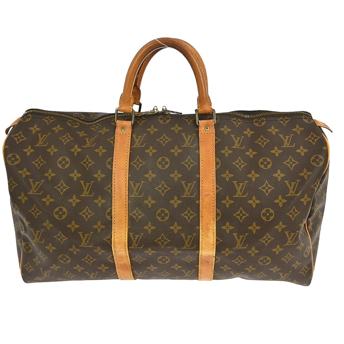Keepall 50 Travel Handbag by Louis Vuitton in Brown (1 of 1)