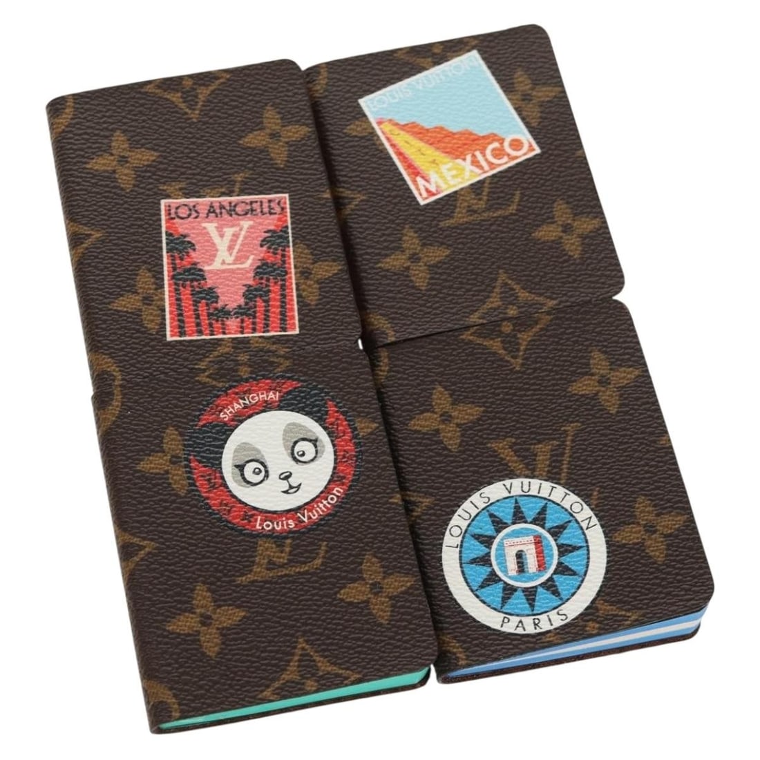 Louis Vuitton Mini Monogram Canvas Carnet Jour 4-Piece Planner Set: Louis Vuitton Mini Monogram Canvas Carnet Jour 4-Piece Planner Set This is a Louis Vuitton Monogram Mini Carnet Jour 4 Set Planner crafted from signature monogram canvas. The planner is in pristine, u