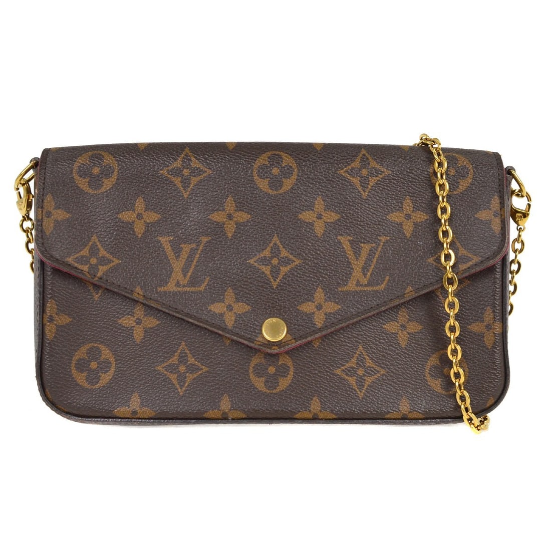 Louis Vuitton Monogram Pochette Felicie Crossbody Bag M81896 (1 of 7)