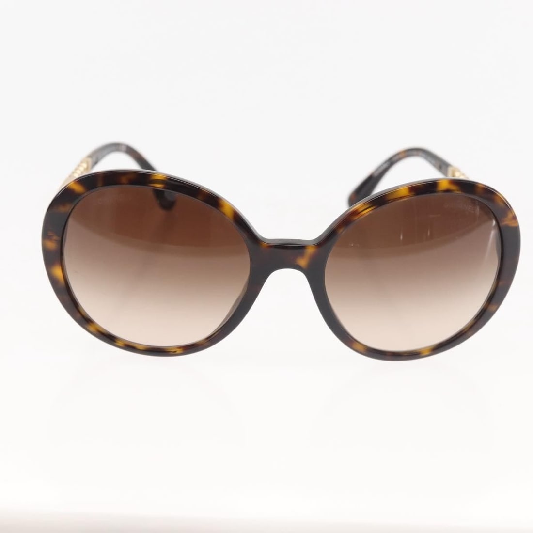 Brown Logo Sunglasses by Chanel for Women (1 of 2)