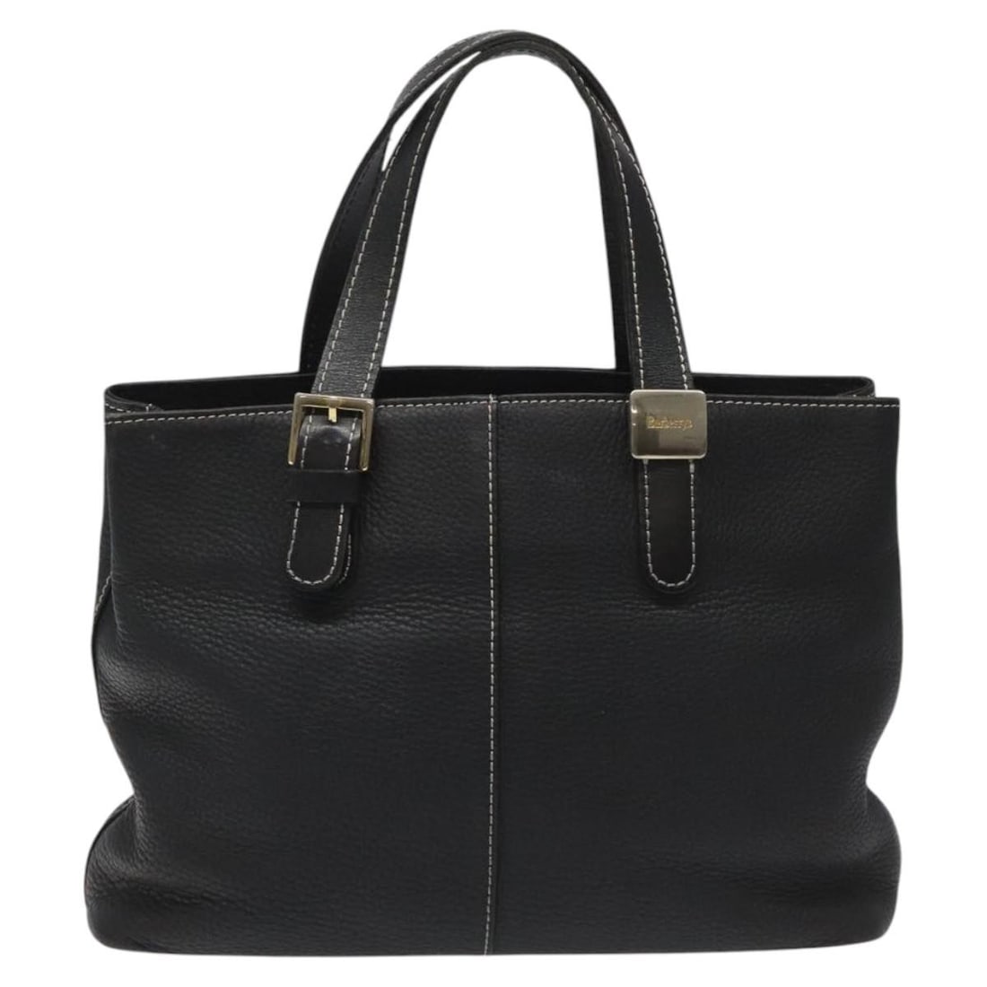 Black Tote Bag by Burberry with Top Handle (1 of 2)