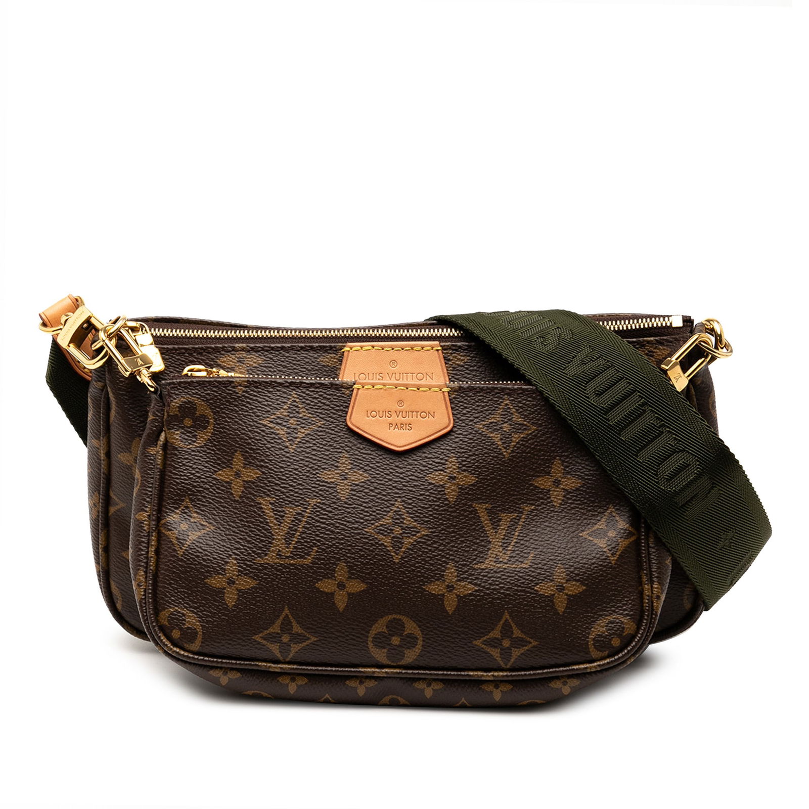 Louis Vuitton Monogram Multi Pochette Accessoires Bag with Chain and Mini Pouches: Louis Vuitton Monogram Multi Pochette Accessoires Bag with Chain and Mini Pouches The Louis Vuitton Monogram Multi Pochette Accessoires is an iconic bag crafted from durable monogram canvas. This styl