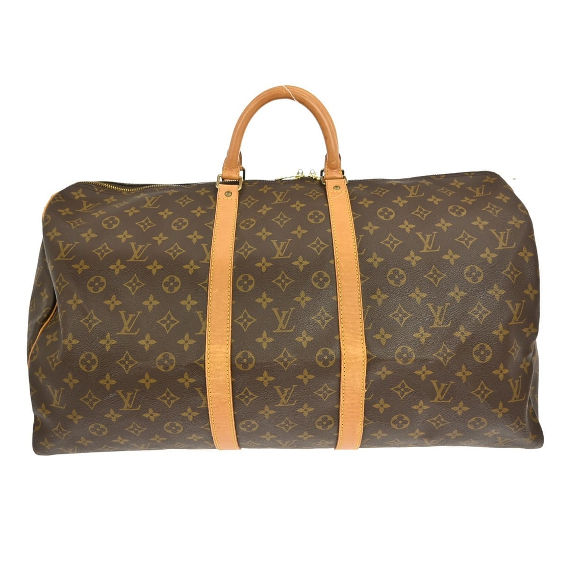 Louis Vuitton Keepall 55 Monogram Canvas Extra Large Travel Duffel Bag M41424 (1 of 9)