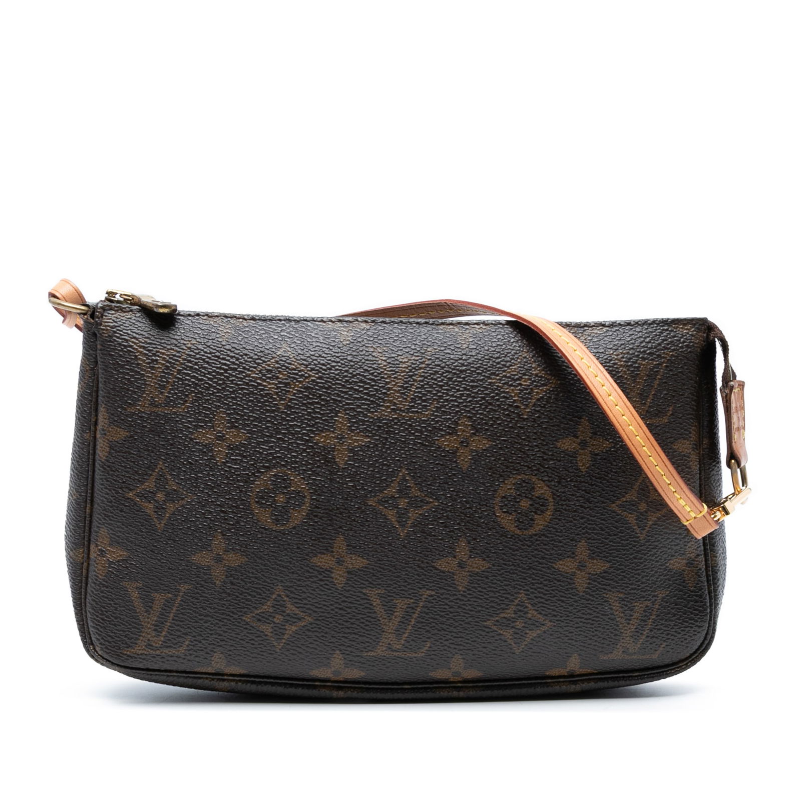 Louis Vuitton Monogram Pochette Accessoires Brown Canvas Bag (1 of 8)