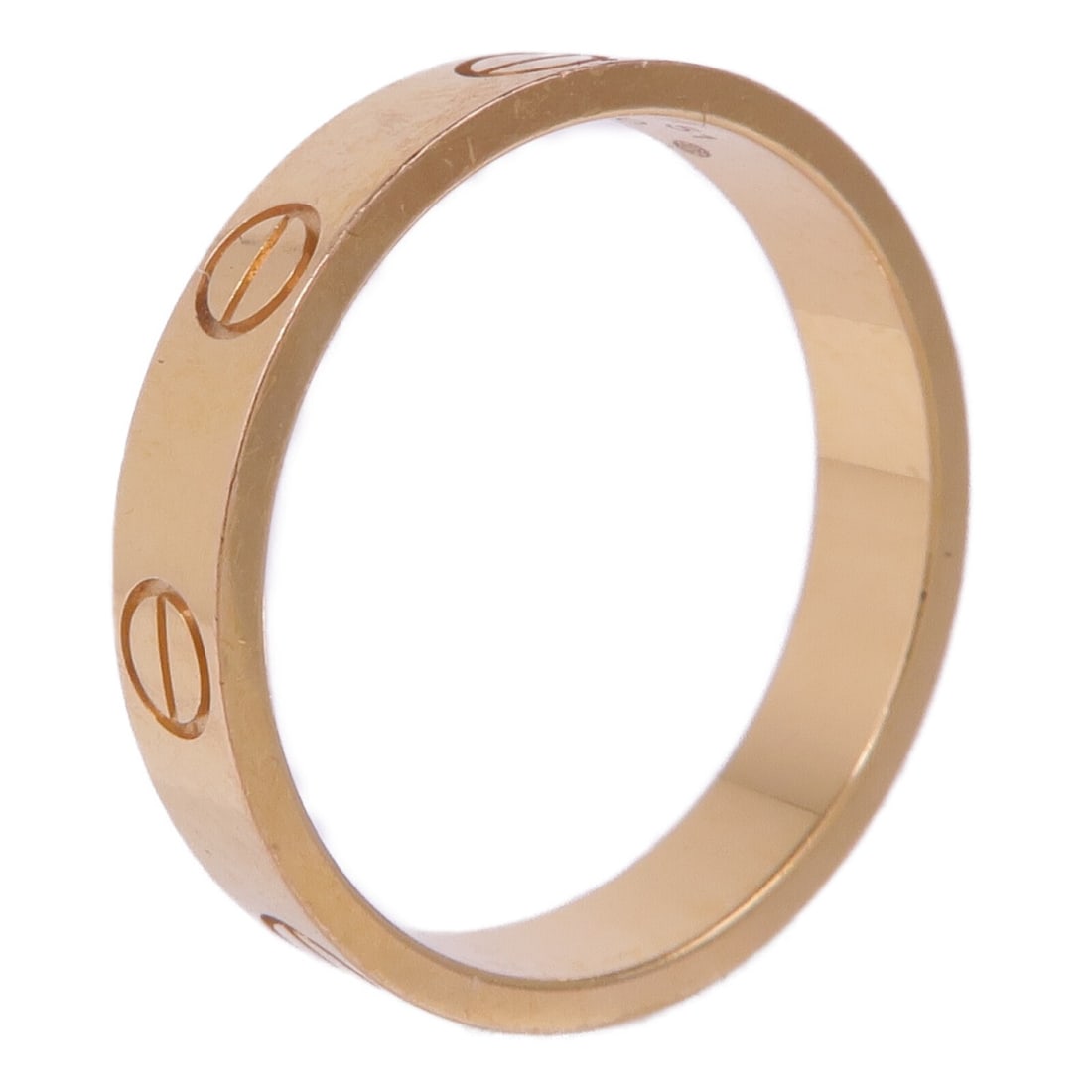Cartier Love Band 18K Rose Gold Size 5.5 (1 of 11)