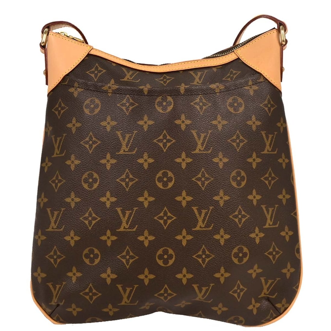 Louis Vuitton Monogram Odeon MM Shoulder Bag M56389 Brown Canvas (1 of 10)