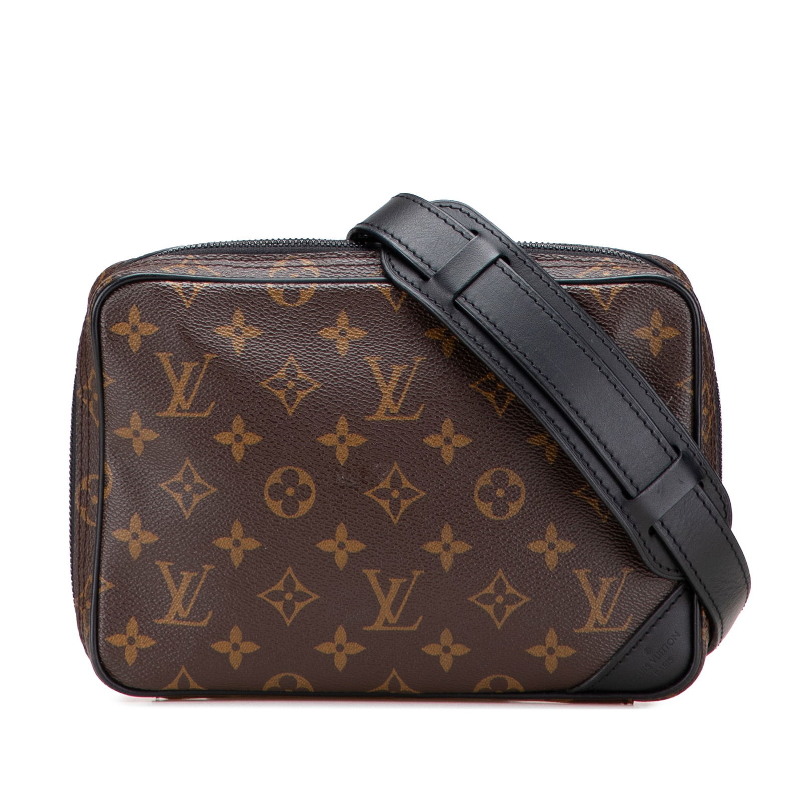 Louis Vuitton Monogram Solar Ray Utility Bag with Leather Trim: Louis Vuitton Monogram Solar Ray Utility Bag with Leather Trim The Louis Vuitton Monogram Solar Ray Utility Front Bag showcases a stylish monogram canvas body complemented by leather trim. This bag fe