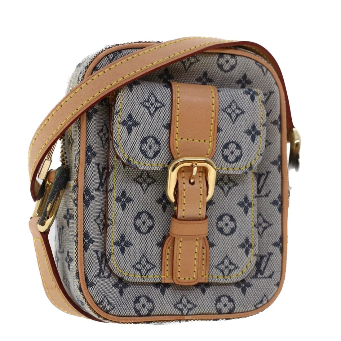 LOUIS VUITTON Monogram Mini Juliet PM Blue Shoulder Bag M92005 Auth: LOUIS VUITTON Monogram Mini Juliet PM Blue Shoulder Bag M92005 Auth Elevate your style with the LOUIS VUITTON Monogram Mini Juliet PM Shoulder Bag in a chic blue hue. Crafted from Monogram Mini Canvas