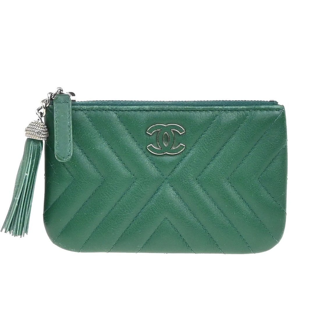 Green Card Holder by Chanel (1 of 1)