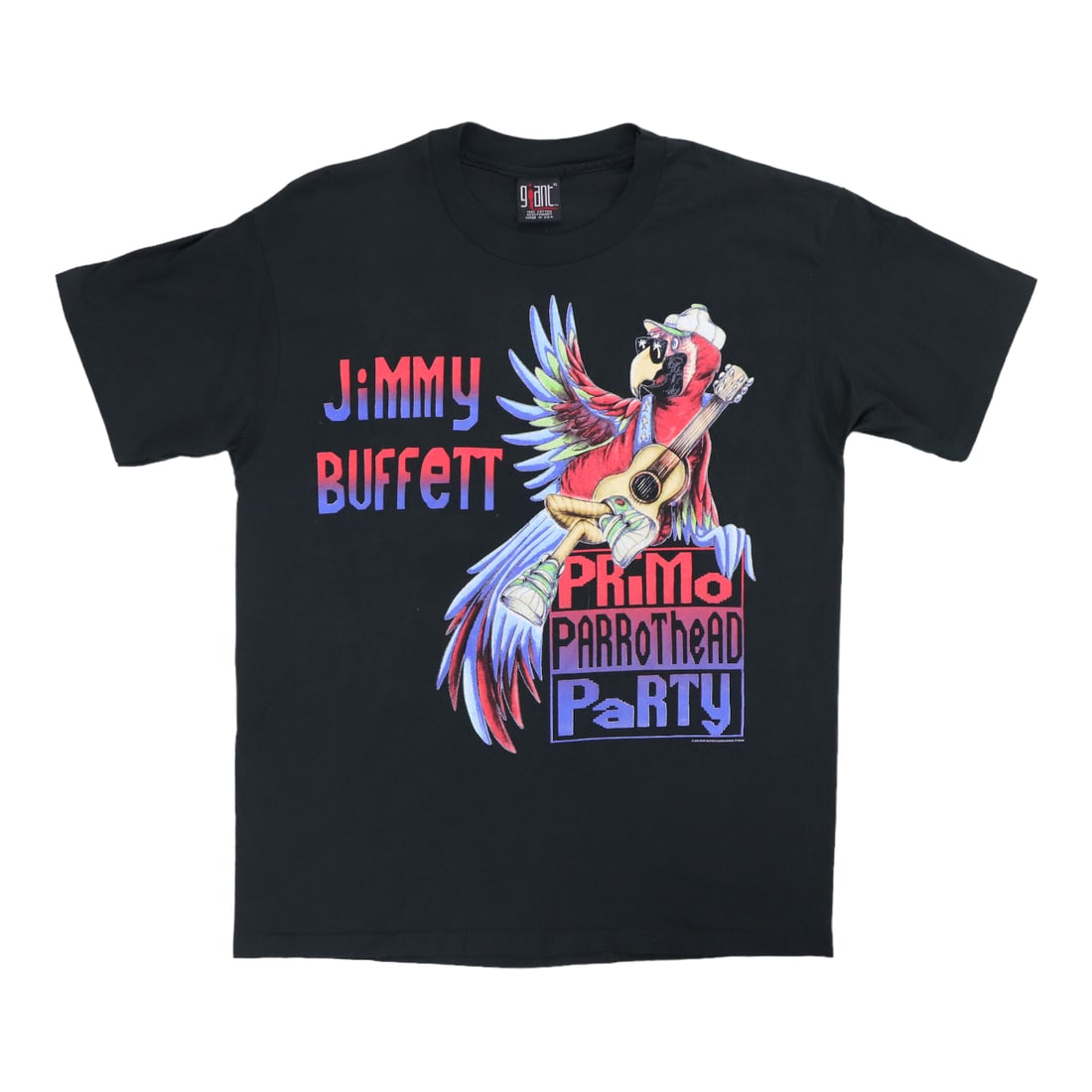 1993 Jimmy Buffett Parrothead Party Tour Shirt Vintage Black Cotton (1 of 6)
