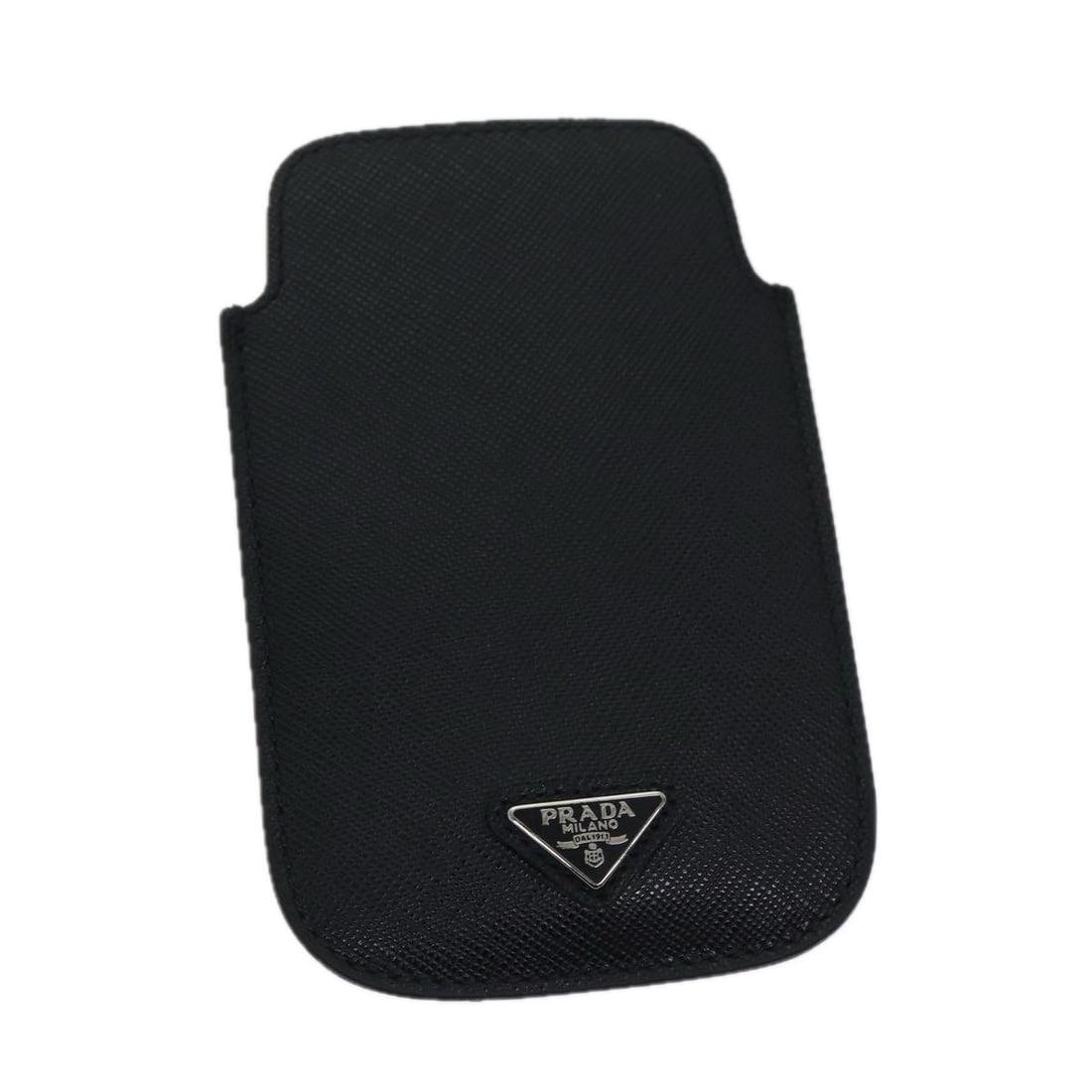 PRADA Saffiano Leather Black iPhone Case 2ARD62 Authentic Italy (1 of 18)