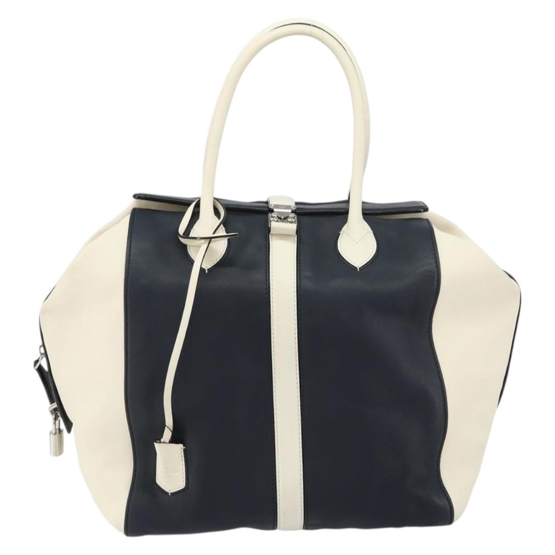 Louis Vuitton Navy Suship Speedy Handbag (1 of 2)