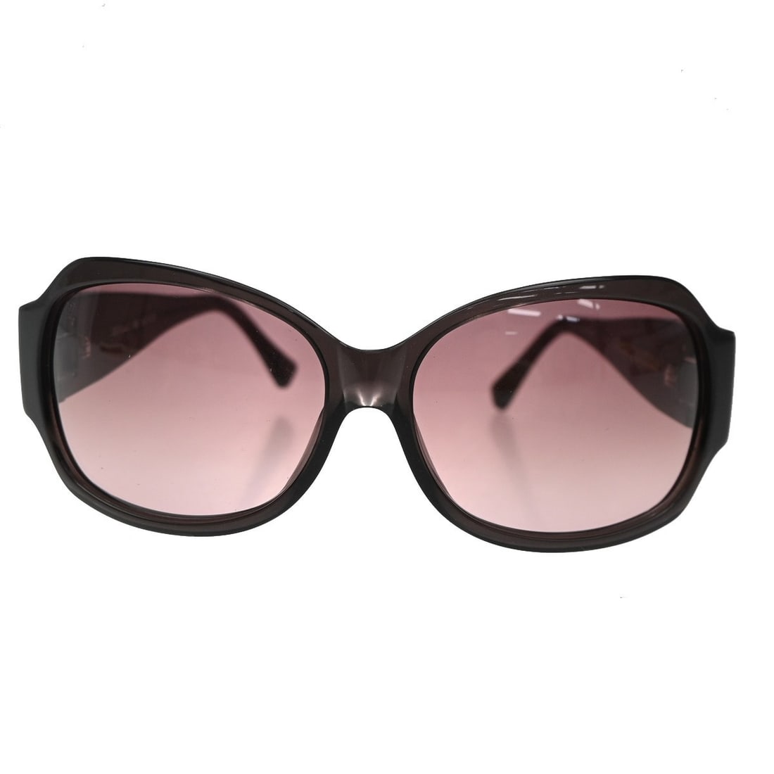 Purple Sunglasses by Louis Vuitton for Women: Purple Sunglasses by Louis Vuitton for Women This pre-owned Louis Vuitton pair of sunglasses features a purple frame and is designed for women. The sunglasses are in very good condition with some scuf