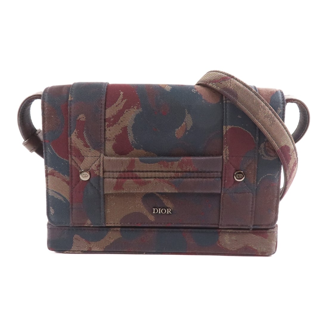 Christian Dior X Peter Diog Camouflage Shoulder Bag Canvas Green: Christian Dior X Peter Diog Camouflage Shoulder Bag Canvas Green Introducing the Christian Dior CD Dior X Peter Diog Pouch Shoulder Bag, a stylish and functional accessory crafted from durable canvas.