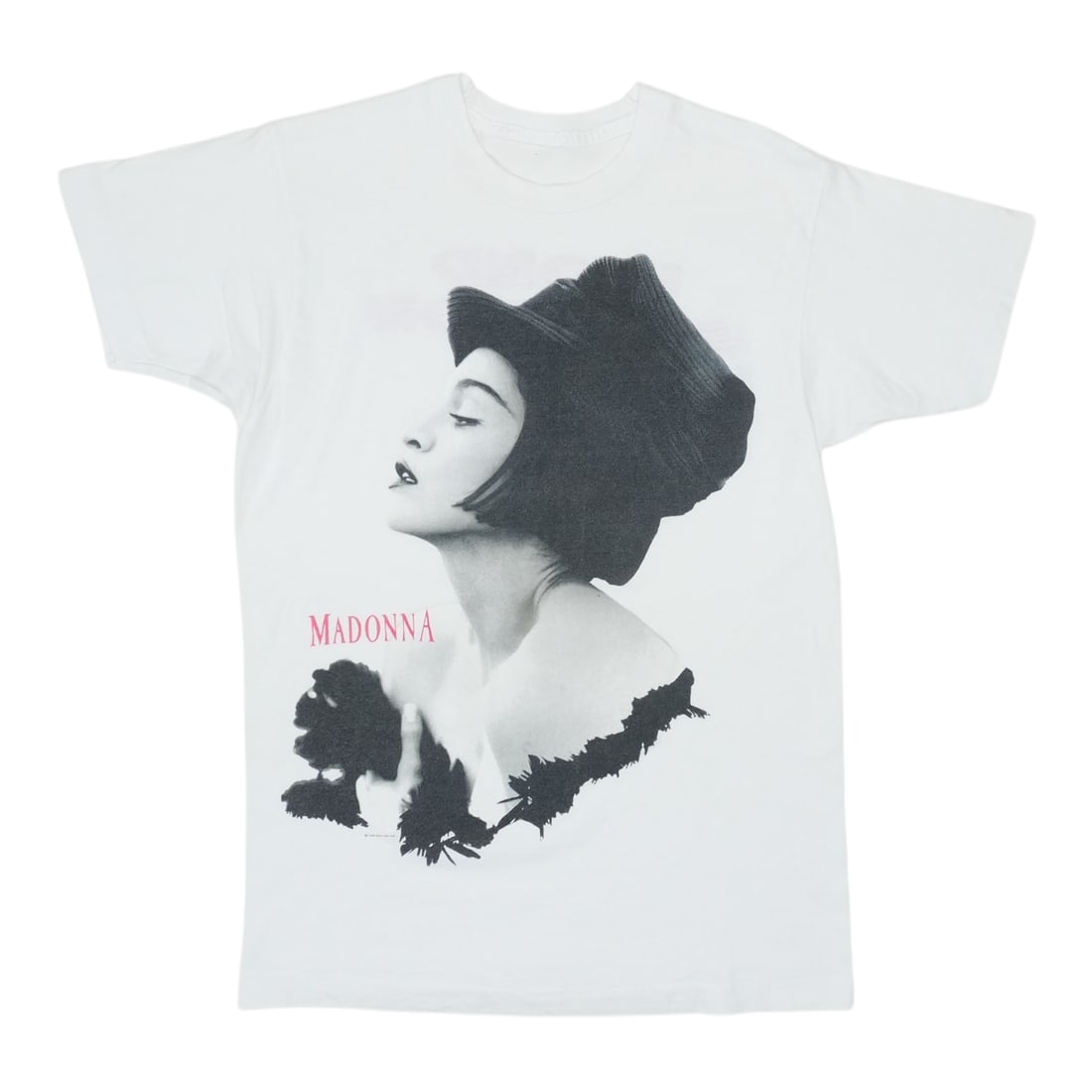 Vintage 1990 Madonna Blond Ambition Cotton Shirt White (1 of 6)