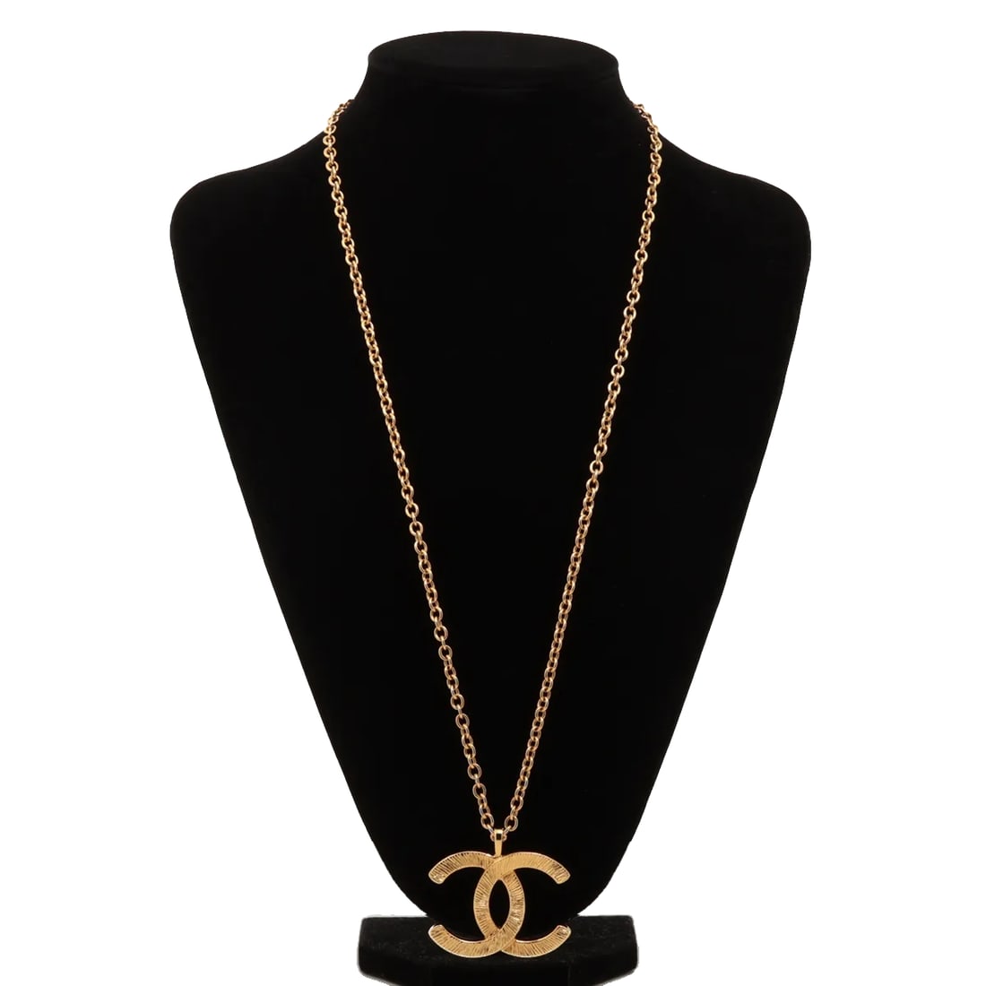 Flower Pendant Necklace with CC Logo by Chanel (1 of 2)