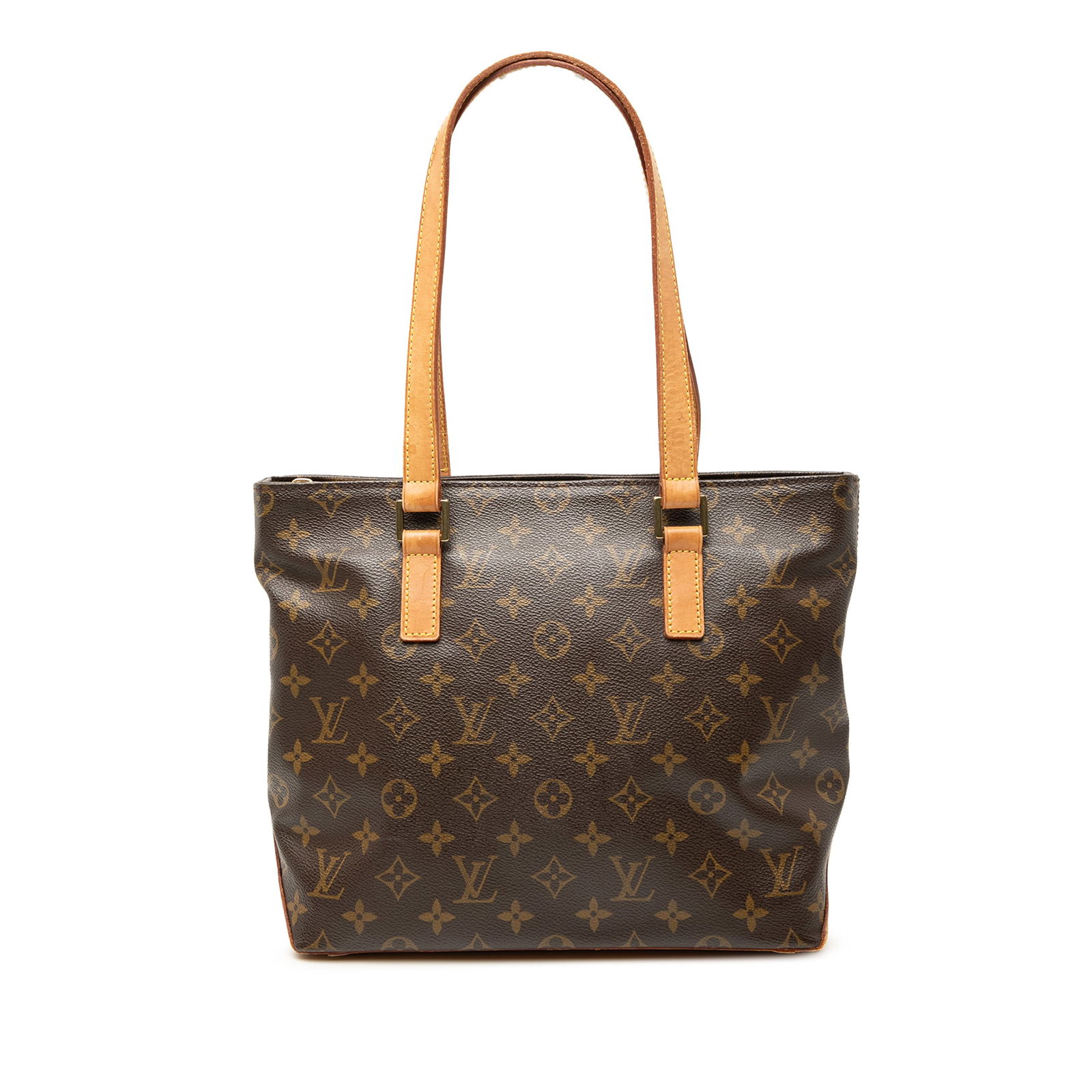 Louis Vuitton Cabas Piano Tote in Monogram Canvas with Leather Handles (1 of 7)
